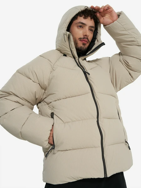 Пуховик мужской Northland, бежевый, арт. 28939