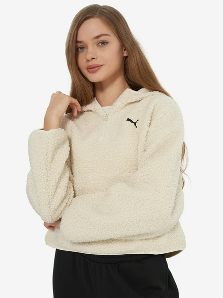 Джемпер флисовый PUMA, бежевый, арт. 28945