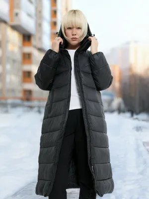 Пальто утепленное Champion, черный, арт. CHA243F524C0K-KK001