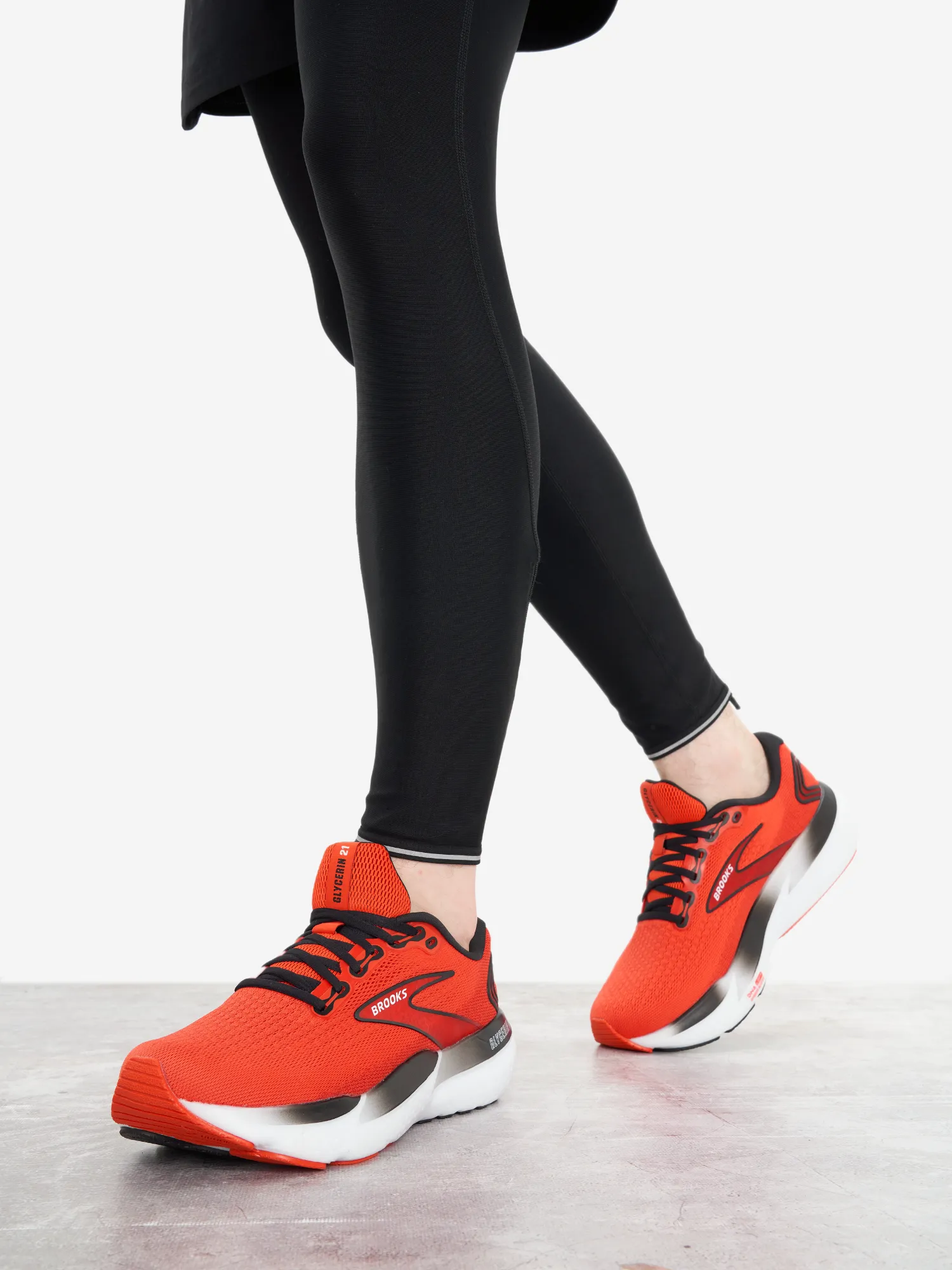 Кроссовки мужские Brooks Glycerin 21, красный, арт. 110419b0f-619