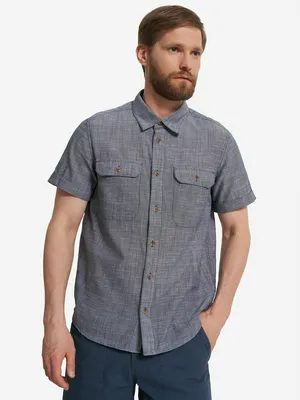 Рубашка с коротким рукавом мужская Outventure, синий, арт. 134553OUT-5M