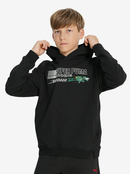 Худи для мальчиков PUMA Super, черный, арт. 29044