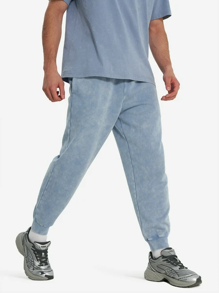 Брюки флисовые мужские PUMA Ess Elevated, голубой, арт. 688436p0p-34