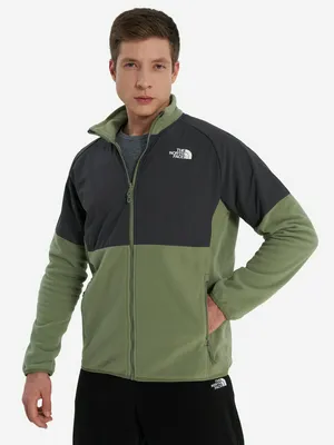 Толстовка The North Face Glacier Heavyweight, зеленый, арт. NF0A89JGDKI1T1K