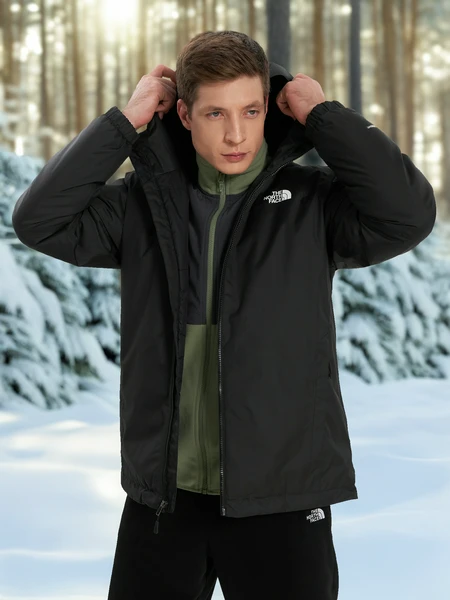 Куртка утепленная The North Face Quest Insulated, черный, арт. nf00c302kx71t1k-.