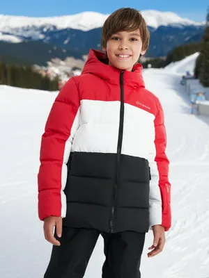 Пуховик для мальчиков Glissade, белый, арт. 131780GSD-WH