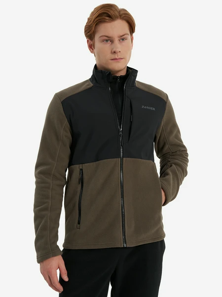 Джемпер флисовый Zanier, коричневый, арт. 137478z08-fb
