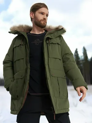 Пуховик мужской Cordillero, зеленый, арт. 137204C37-74