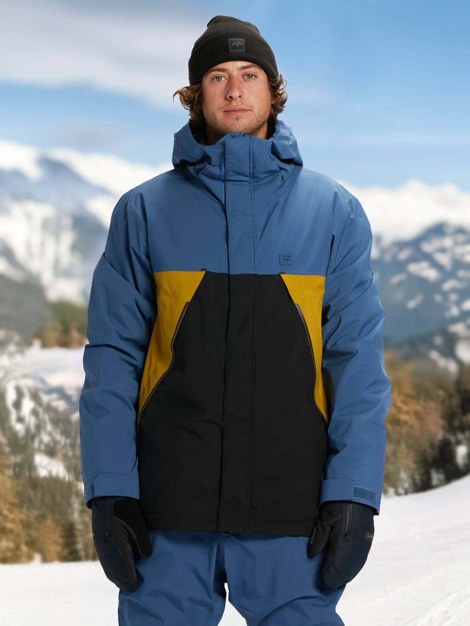 Куртка утепленная мужская Billabong Expedition, синий, арт. f6jm22-bif2blb-526