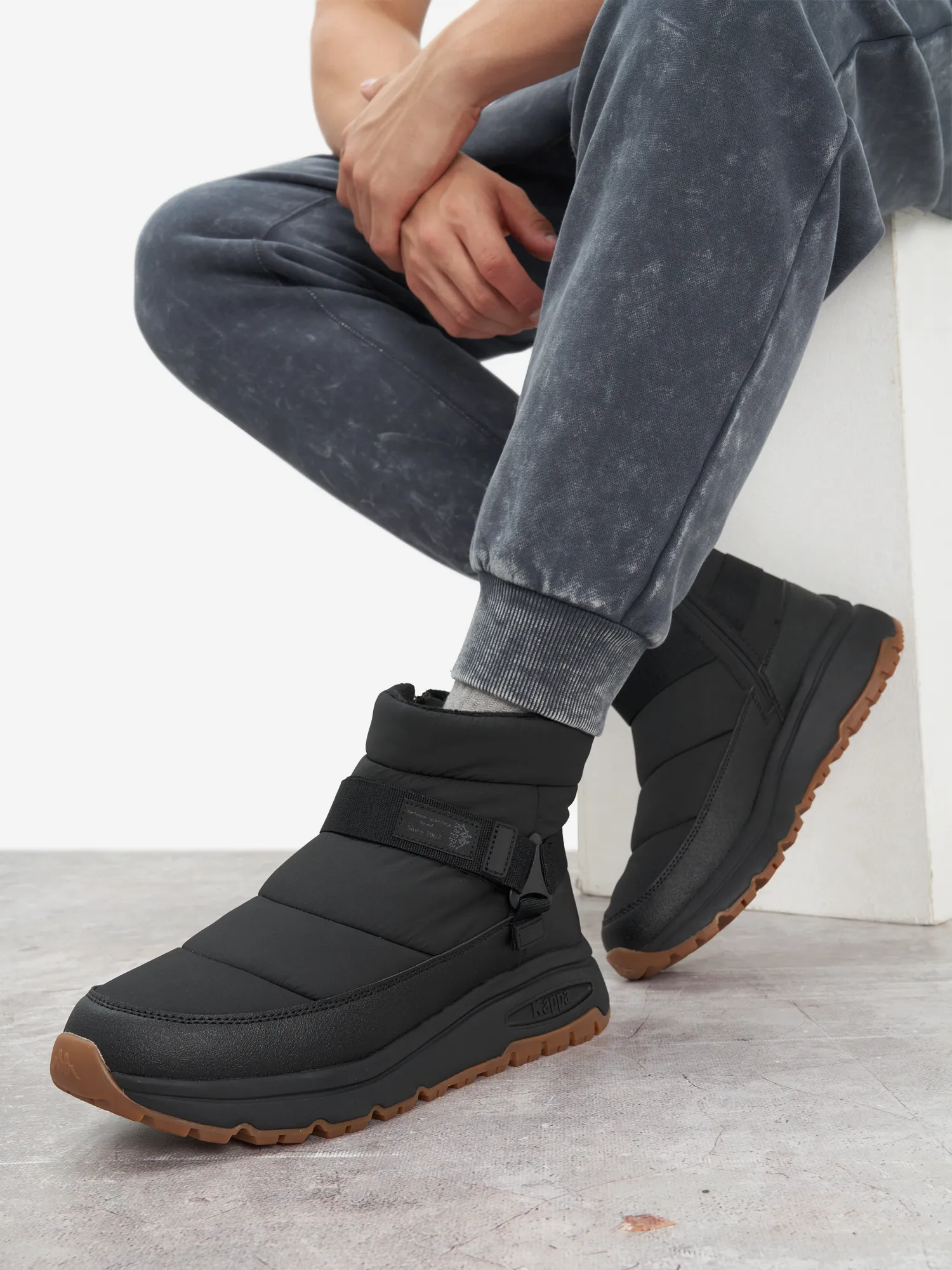 Дутики мужские Kappa Falcade Puffy, черный, арт. 126052kap-99