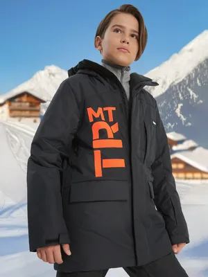 Куртка утепленная для мальчиков Termit, черный, арт. 138611TRT-99