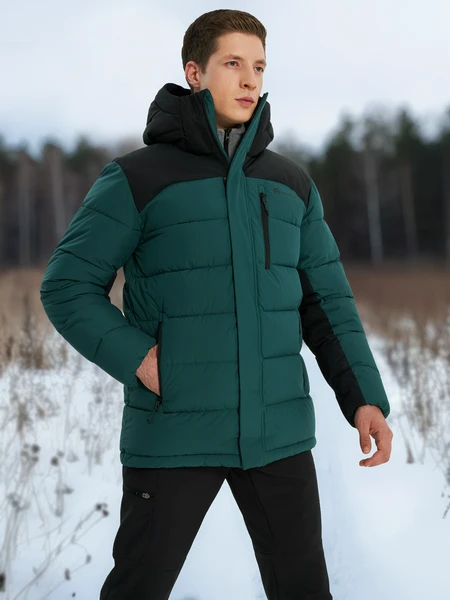 Мужской пуховик Outventure, зеленый, арт. 137281out-ub