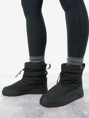 Дутики женские PUMA Snowbae, черный, арт. 393920P0P-01