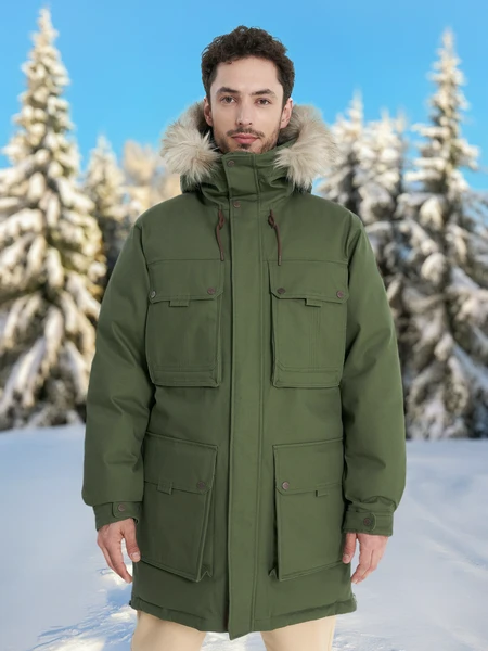 Пуховик мужской Cordillero, зеленый, арт. 137196c37-74