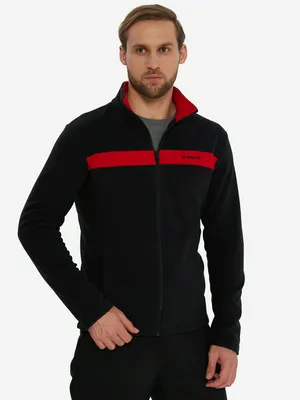 Джемпер флисовый мужской Glissade, черный, арт. 138586GSD-BH