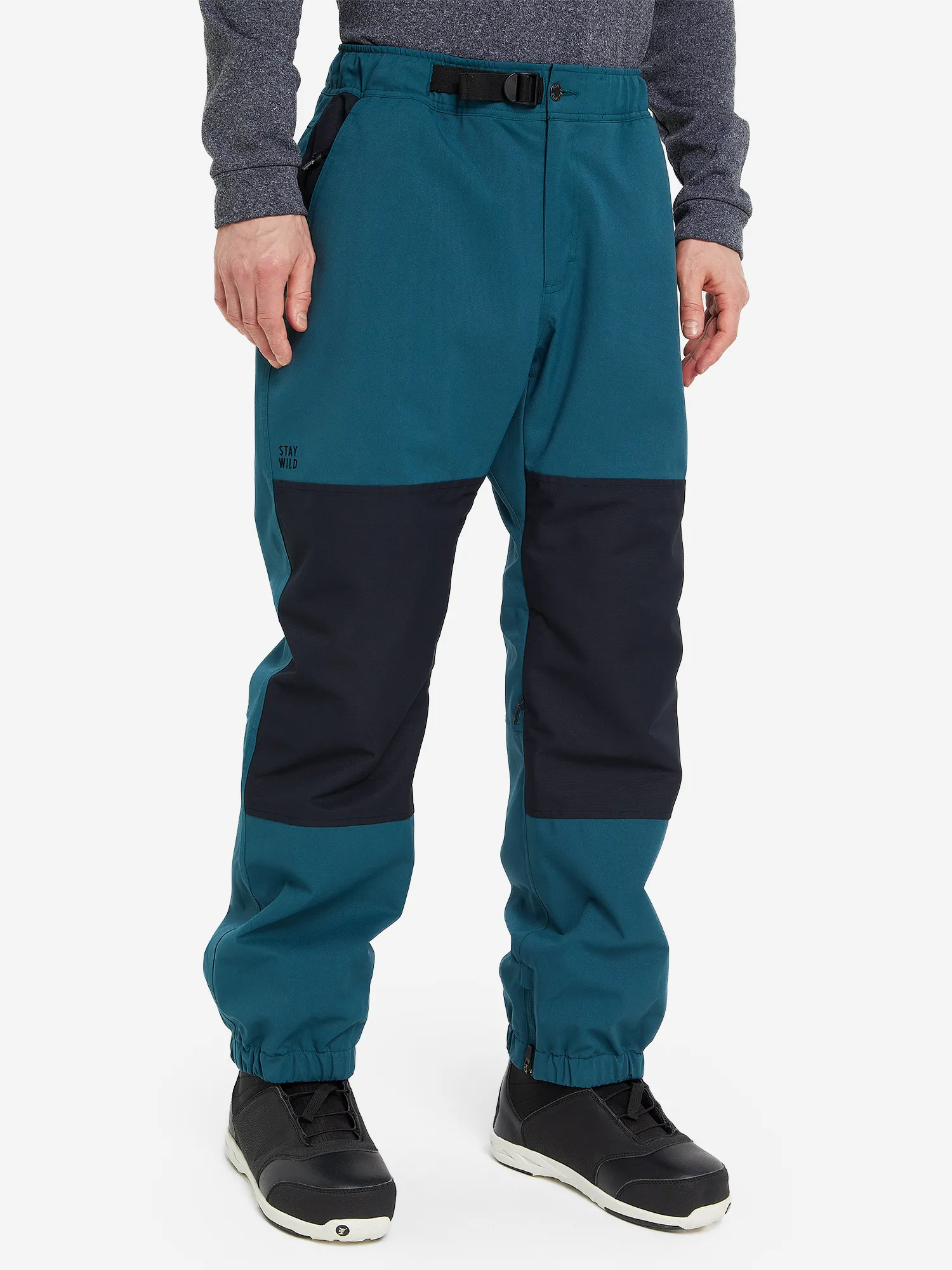 Брюки Airblaster Elastic Boss, зеленый, арт. ab24mp4_086a36-spu