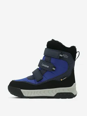 Ботинки утепленные для мальчиков Lassie Outokumpu, синий, арт. 73405401L10-6960