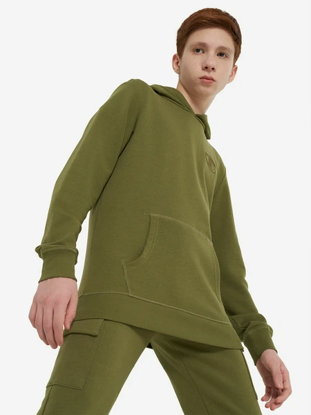 Худи для мальчиков Champion, зеленый, арт. 307124c0k-gs087