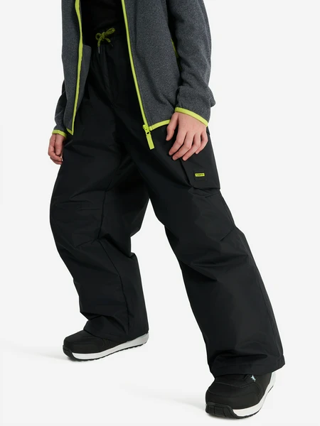 Брюки утепленные для мальчиков Termit, черный, арт. 137303trt-99