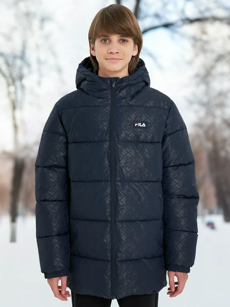 Пуховик для мальчиков FILA, синий, арт. 138034fla-m3