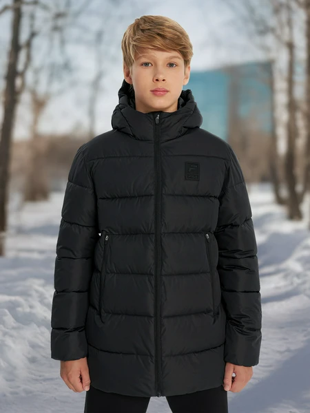 Пуховик для мальчиков FILA, черный, арт. 29380