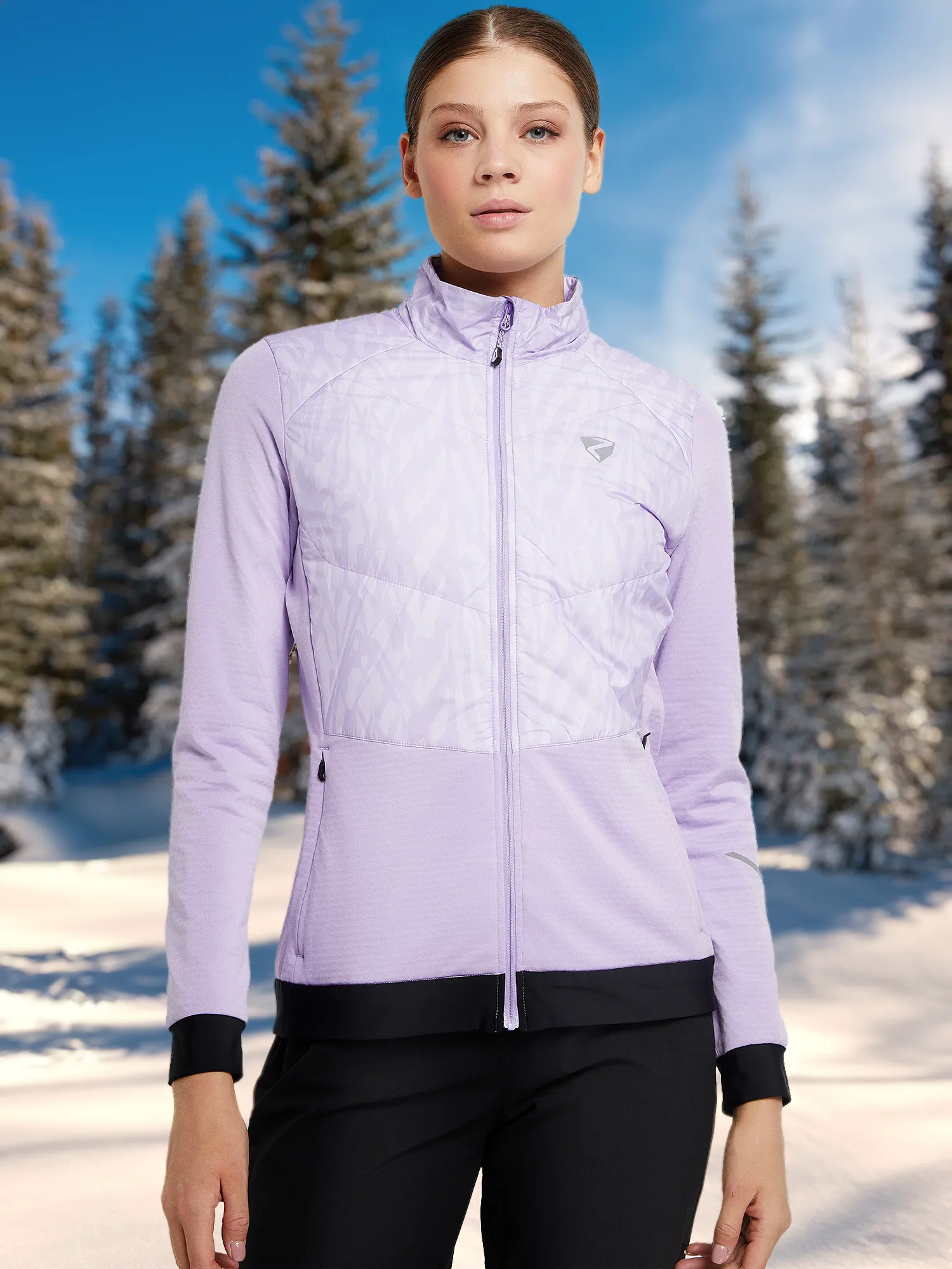 Куртка утепленная женская Ziener Narina, фиолетовый, арт. 234172_smznr-433