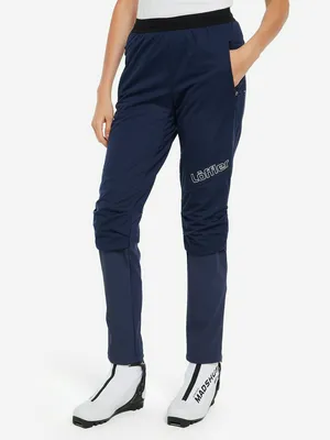 Брюки софтшелл женские Loeffler Worldcup Light, синий, арт. EL27300LFR-495