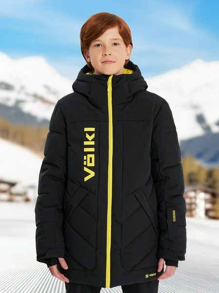 Пуховик для мальчиков Volkl, черный, арт. 29464