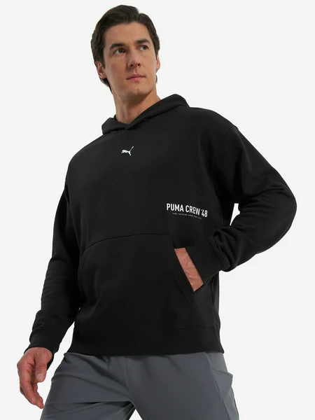 Худи PUMA Graphic French Terry, черный, арт. 29468