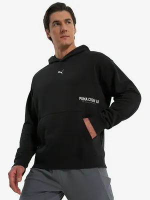 Худи PUMA Graphic French Terry, черный, арт. 527629P0P-01