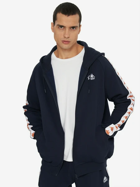 Толстовка мужская Kappa, голубой, арт. 29471