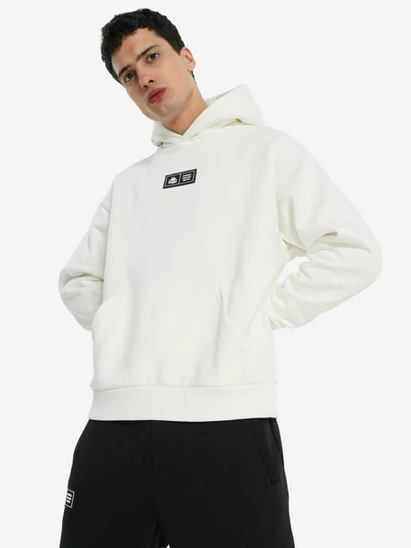 Худи мужское оверсайз Kappa, бежевый, арт. 29473