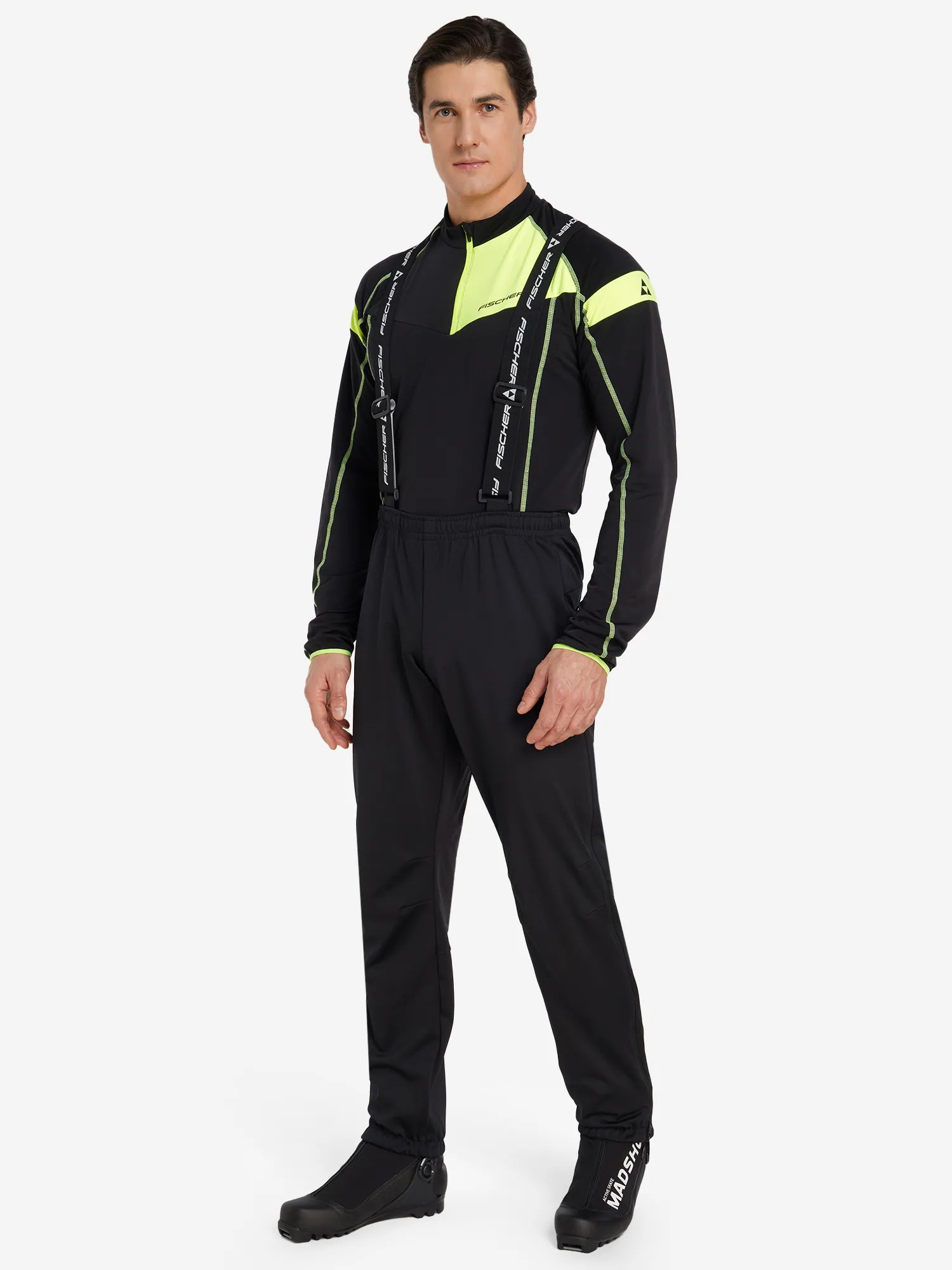 Брюки софтшелл Fischer Softshell Light, черный, арт. gr8210f06-100