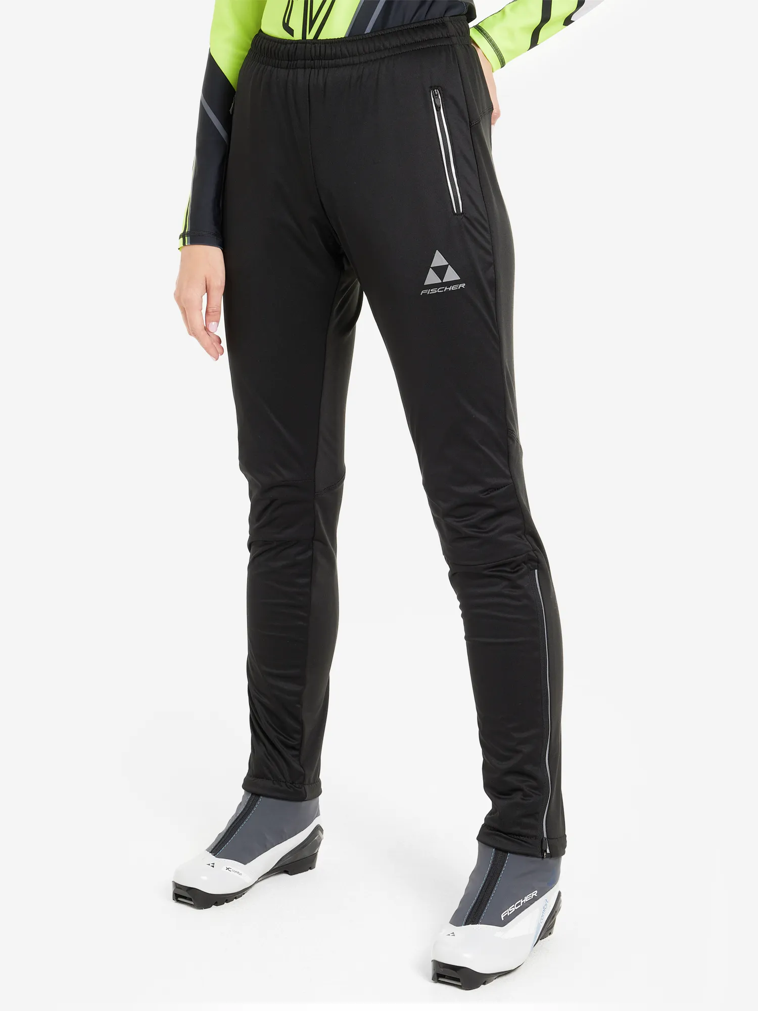 Брюки софтшелл женские Fischer Basic, черный, арт. gr8217f06-100