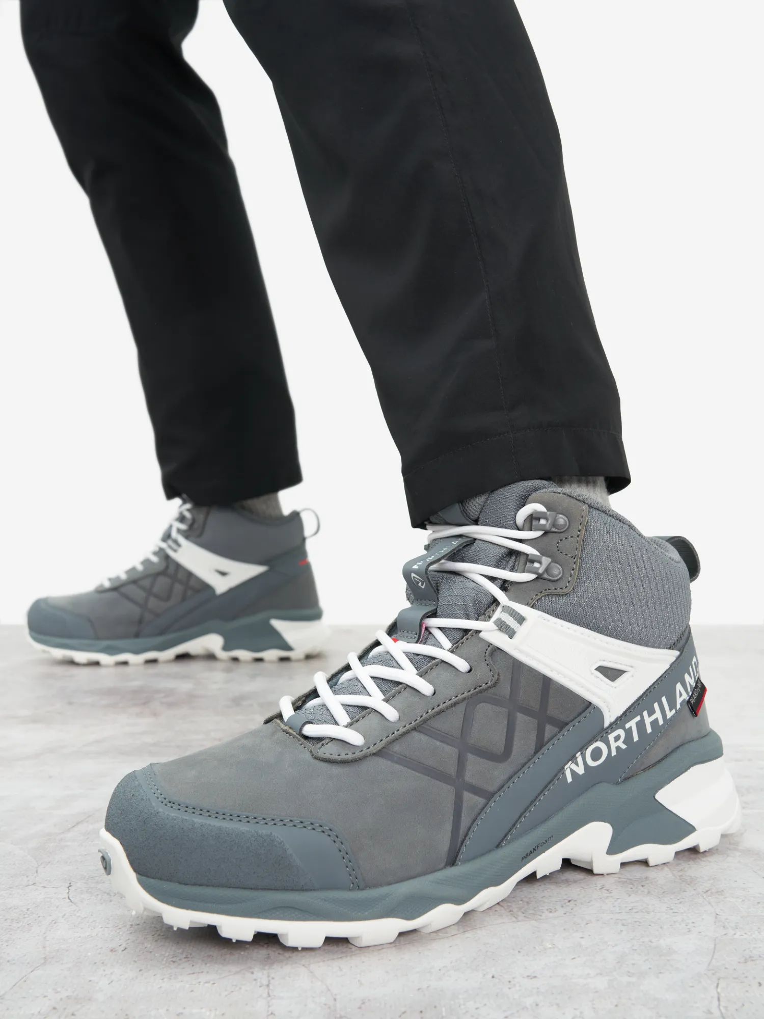 Ботинки Northland Baden Mid, серый, арт. 129914n16-91