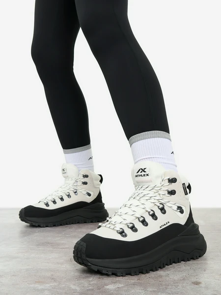 Ботинки утепленные женские Athlex Defender, белый, арт. 129658a31-wb