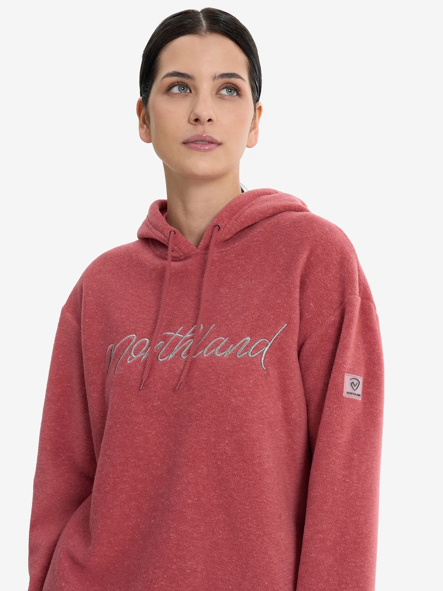 Худи женское Northland, красный, арт. 130845n16-r3