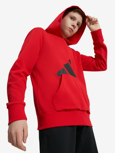 Худи для мальчиков Adidas, красный, арт. je1389a01-.