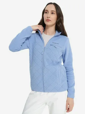 Джемпер флисовый женский Glissade, синий, арт. 138520GSD-Z1