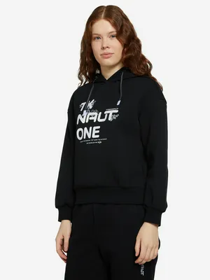 Худи женское, черный, арт. 29631