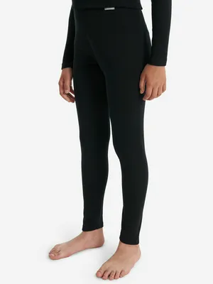 Термобелье низ для девочек Glissade, черный, арт. 131957GSD-99