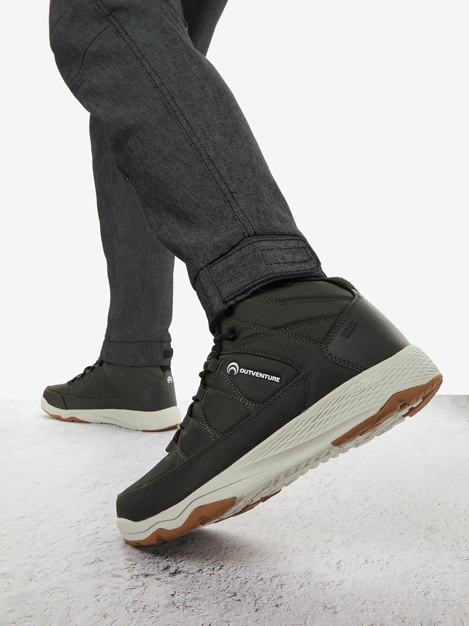 Ботинки утепленные Outventure Vancouver Mid, зеленый, арт. 123171out-y3