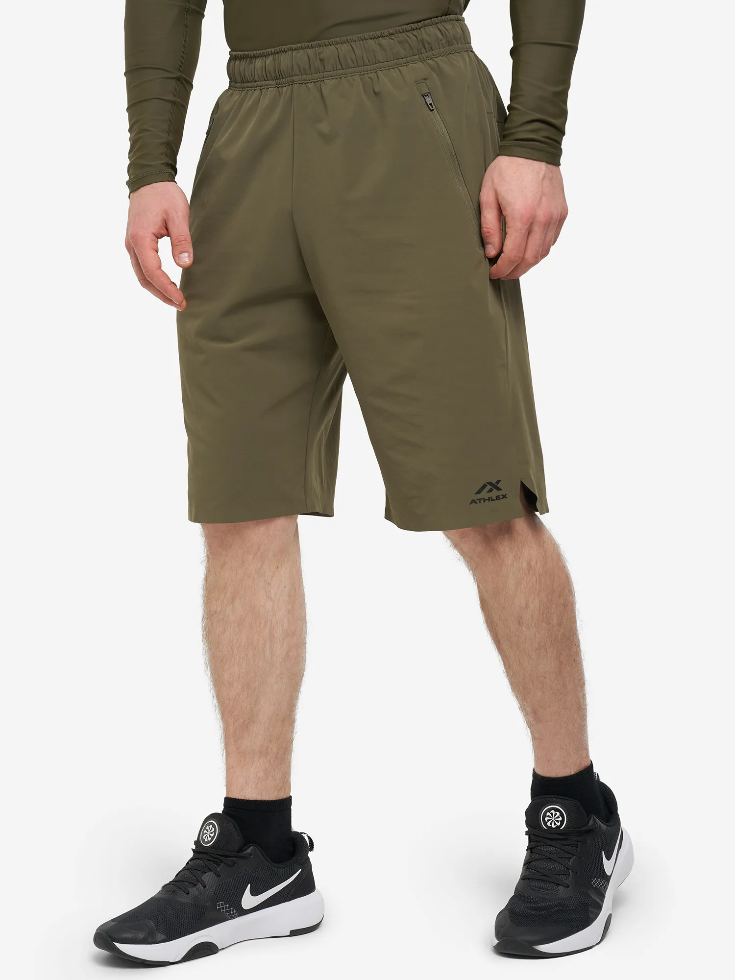 Шорты Athlex Combat 11, зеленый, арт. 125446a31-64