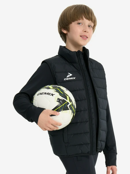 Жилет утепленный для мальчиков Demix, черный, арт. 130573dmx-99