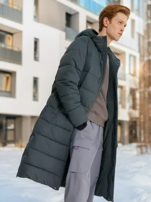 Пальто утепленное мужское FILA, зеленый, арт. 129547FLA-Z3