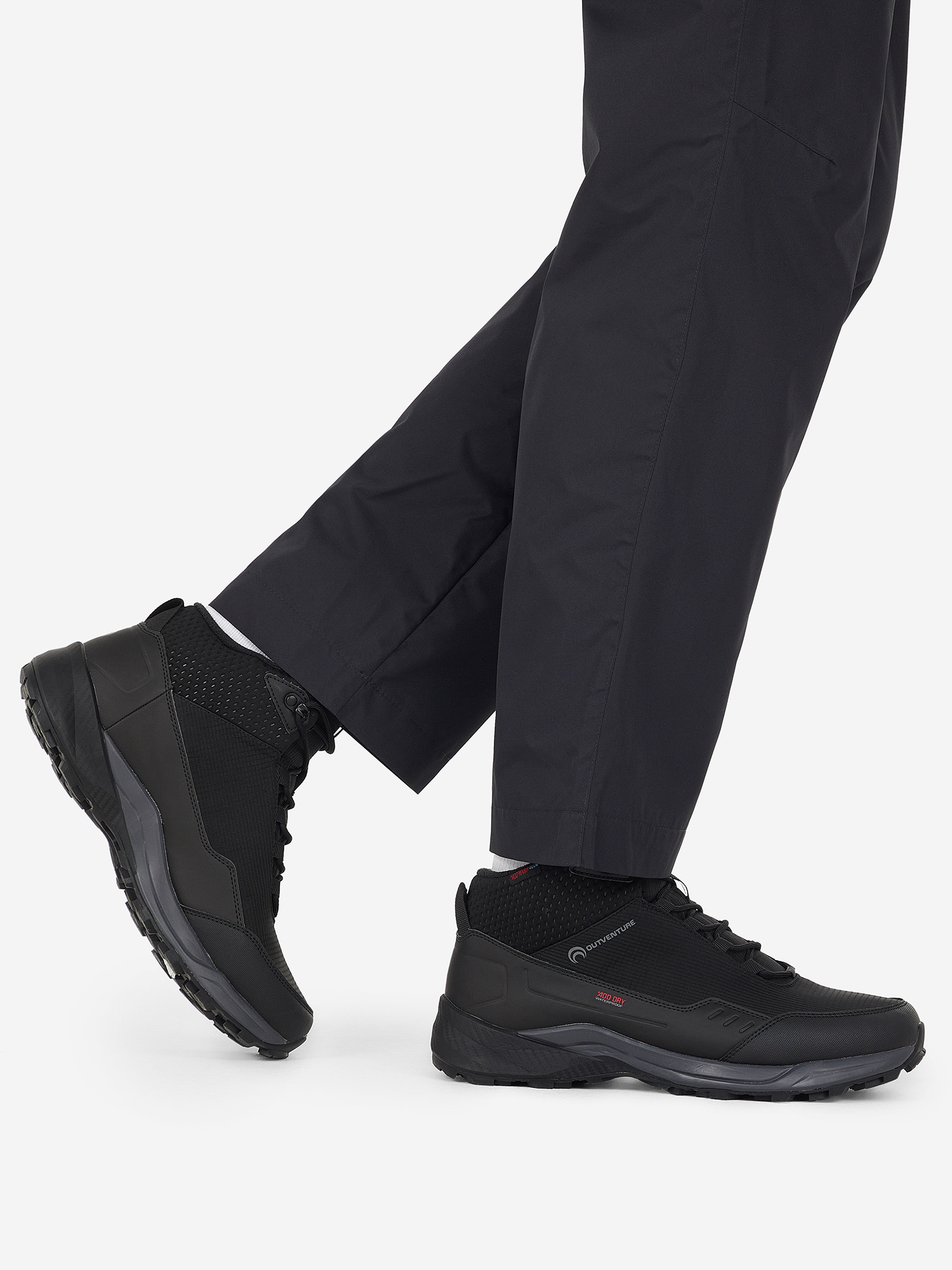 Ботинки утепленные Outventure Montblanc 3, черный, арт. 115688out-99