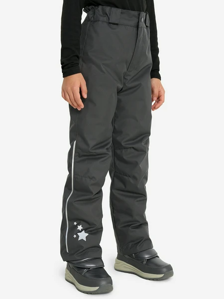 Брюки утепленные для девочек Lassie Vesa, серый, арт. 73103450sml10-9480