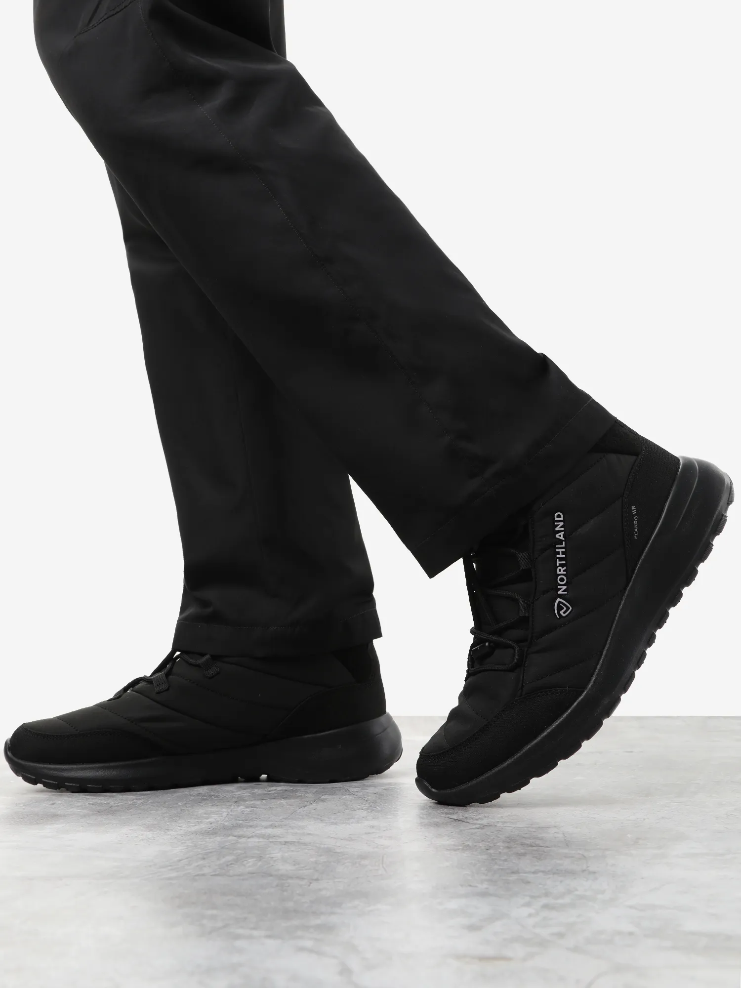 Ботинки утепленные женские Northland Burst Slip-On, черный, арт. 122660n16-99