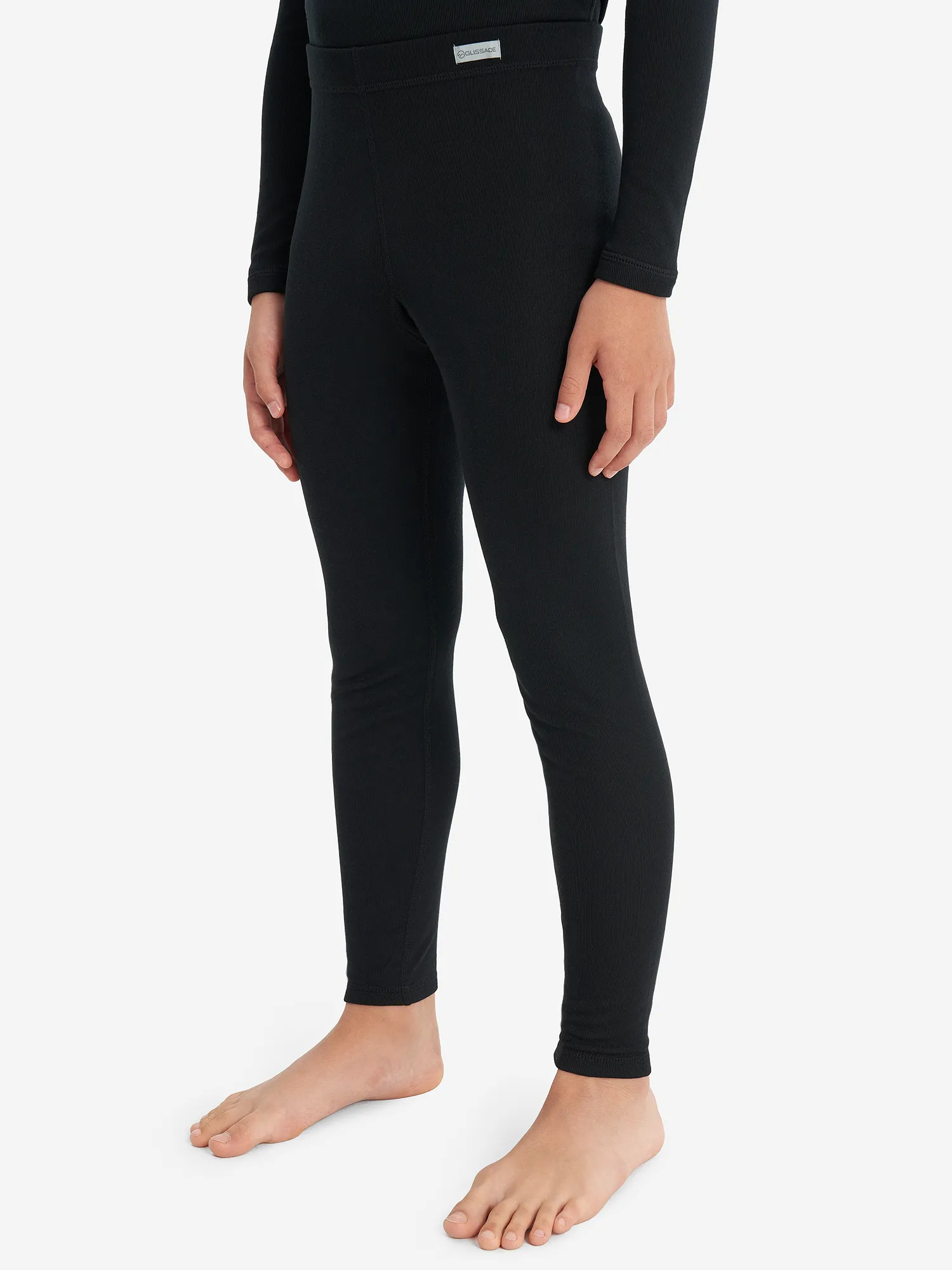 Термобелье низ для мальчиков Glissade, черный, арт. 134076gsd-99