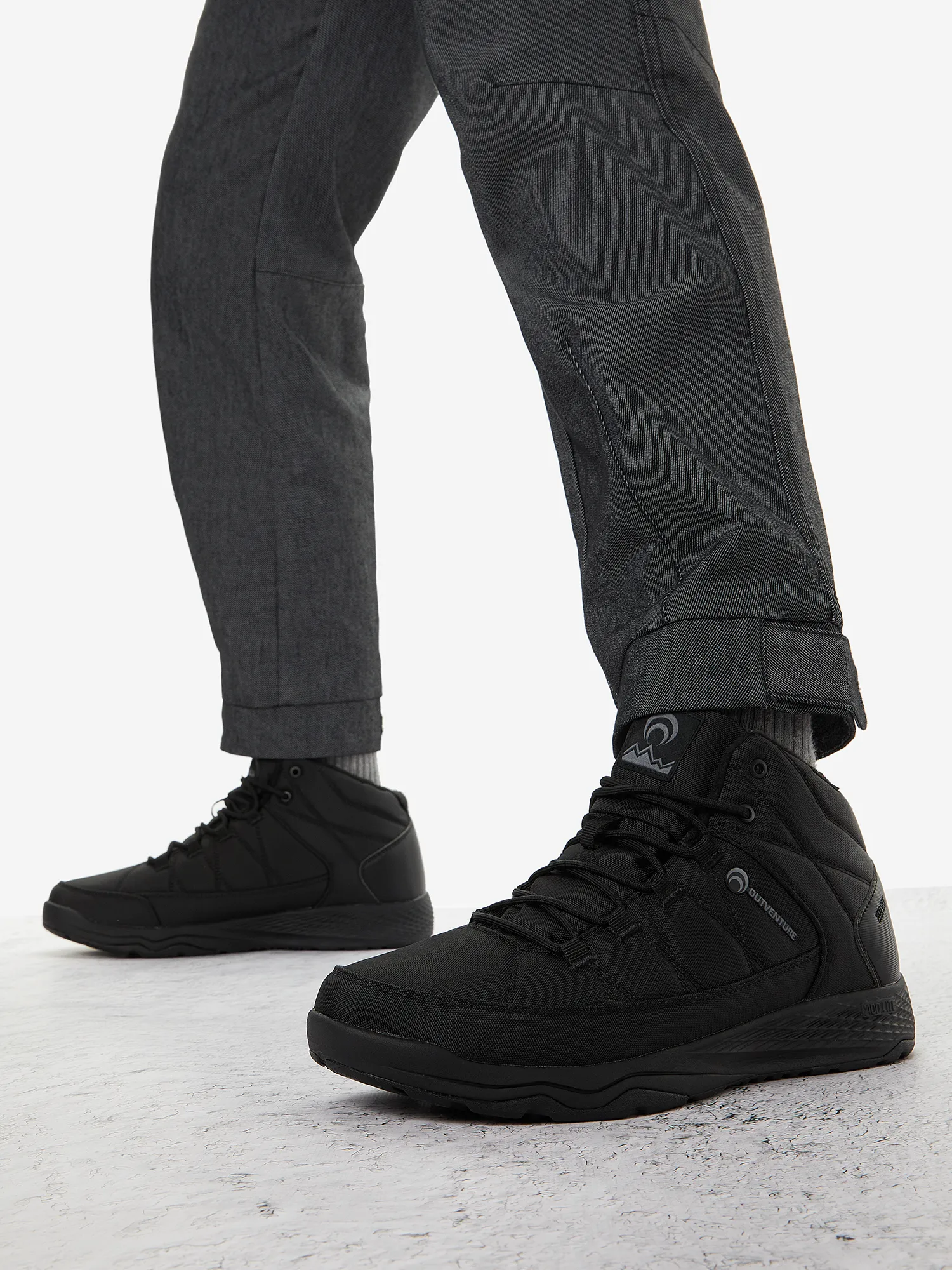 Ботинки утепленные Outventure Vancouver Mid, черный, арт. 123171out-99